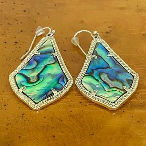 Kendra Scott Gold w/ Abalone Shell Alex earrings